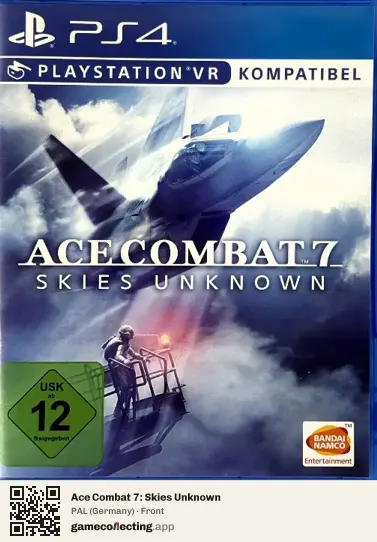 Ace Combat 7: Skies Unknown PlayStation 4, Germany box front
