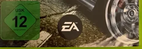 Need for Speed: Most Wanted (2005), the USK square on its front
