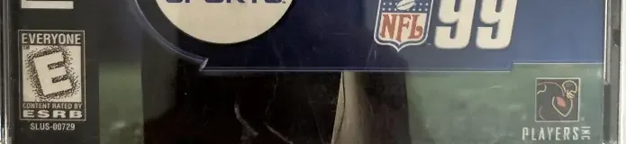 Madden NFL 99, the ESRB box on its front