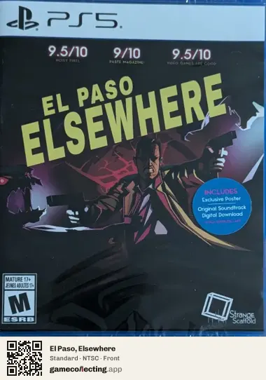 El Paso, Elsewhere PlayStation 5, NTSC box front