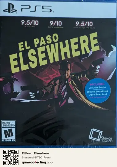 El Paso, Elsewhere PlayStation 5, NTSC box front