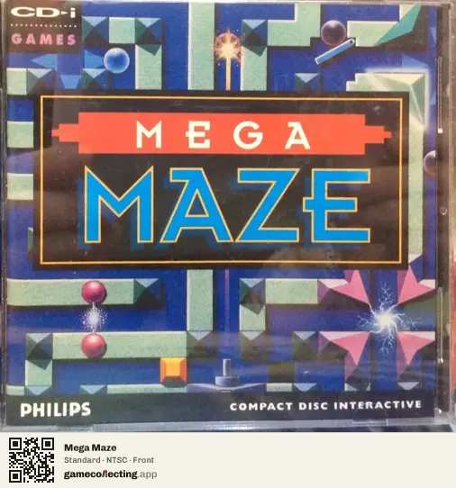 Mega Maze Philips CD-i, NTSC box front