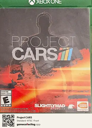 Project CARS Xbox One, NTSC box front
