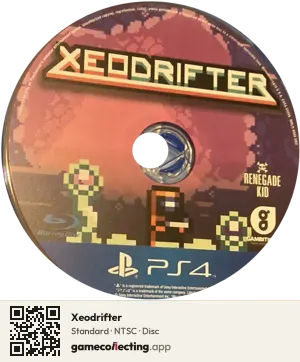 Xeodrifter PlayStation 4, NTSC disc