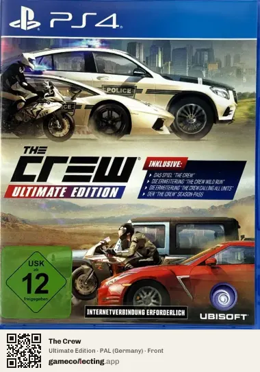 The Crew PlayStation 4, Germany box front