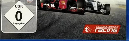 F1 2015, the USK square on its front