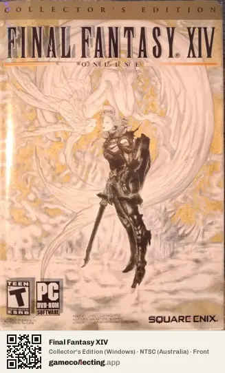 Final Fantasy XIV Computer, Australia box front