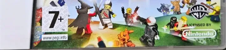 LEGO Battles, the PEGI square on its front