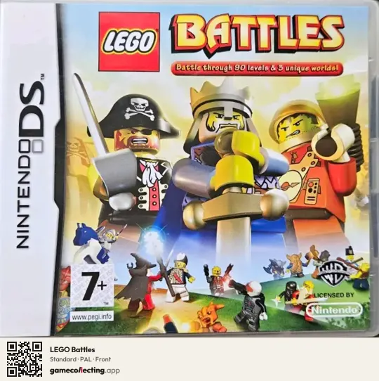LEGO Battles Nintendo DS, PAL box front