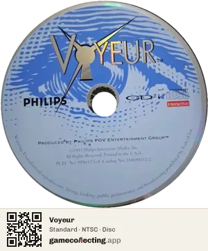Voyeur Philips CD-i, NTSC disc