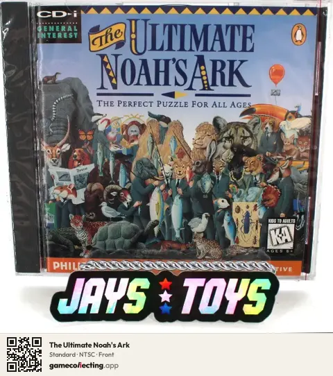The Ultimate Noah's Ark Philips CD-i, NTSC box front