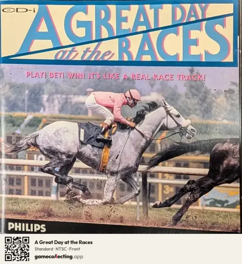 A Great Day at the Races Philips CD-i, NTSC box front