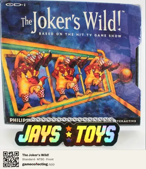 The Joker's Wild! Philips CD-i, NTSC box front