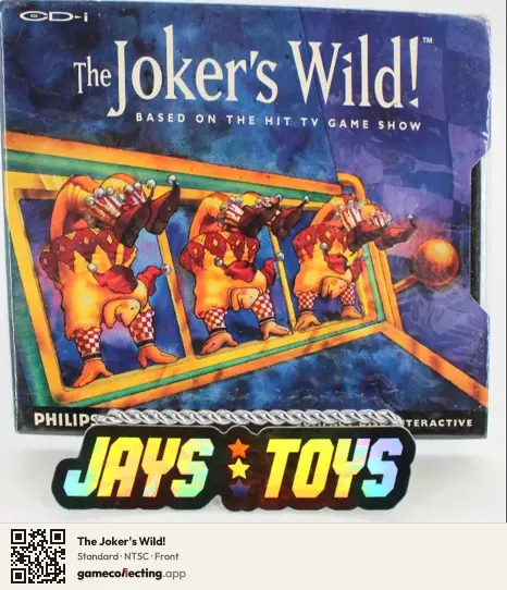 The Joker's Wild! Philips CD-i, NTSC box front