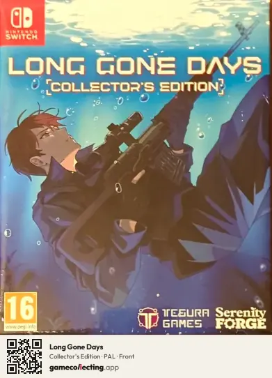 Long Gone Days Nintendo Switch, PAL box front