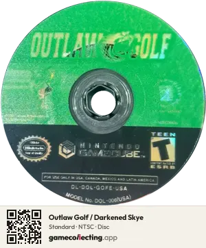 Outlaw Golf / Darkened Skye Nintendo GameCube, NTSC disc
