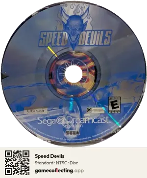 Speed Devils Sega Dreamcast, NTSC disc