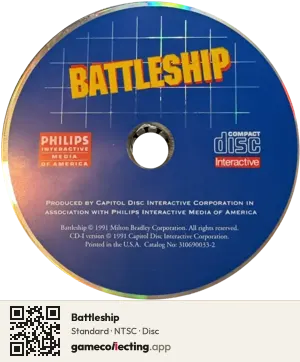 Battleship Philips CD-i, NTSC disc