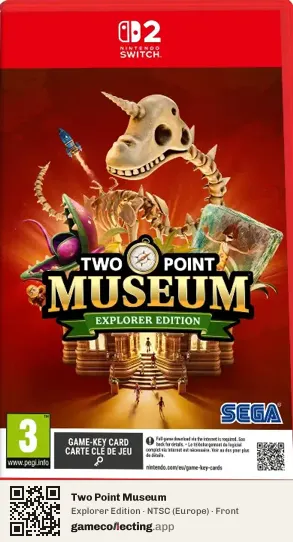 Two Point Museum Nintendo Switch 2, Europe box front