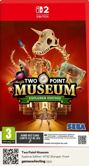 Two Point Museum Nintendo Switch 2, Europe box front