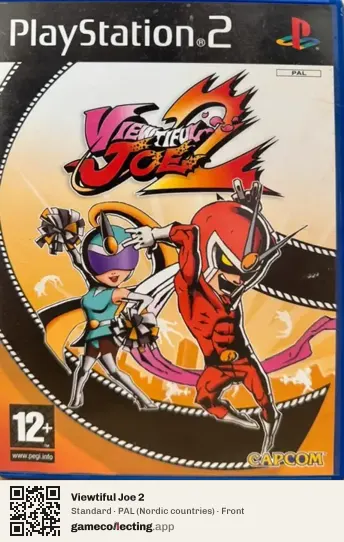 Viewtiful Joe 2 PlayStation 2, Nordic countries box front