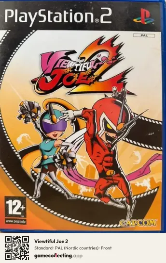 Viewtiful Joe 2 PlayStation 2, Nordic countries box front