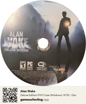 Alan Wake Computer, NTSC disc