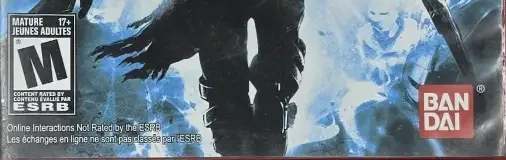 Dark Souls, the ESRB box on its front