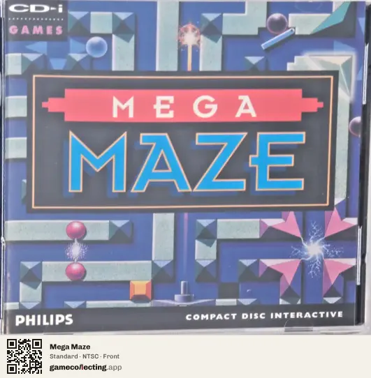 Mega Maze Philips CD-i, NTSC box front