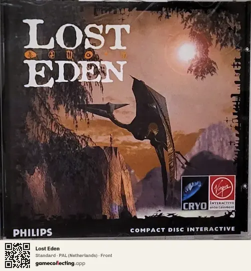 Lost Eden Philips CD-i, Netherlands box front