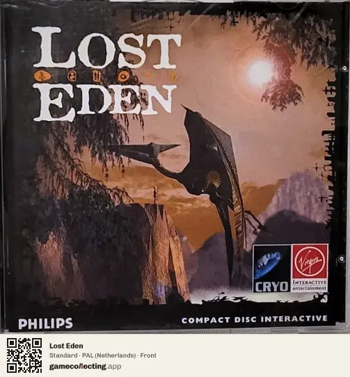Lost Eden Philips CD-i, Netherlands box front