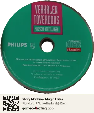 Story Machine: Magic Tales Philips CD-i, PAL disc