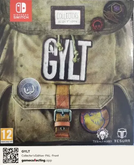 GYLT Nintendo Switch, PAL box front