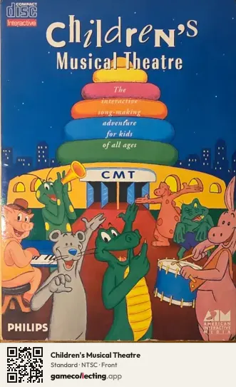Children's Musical Theatre Philips CD-i, NTSC box front
