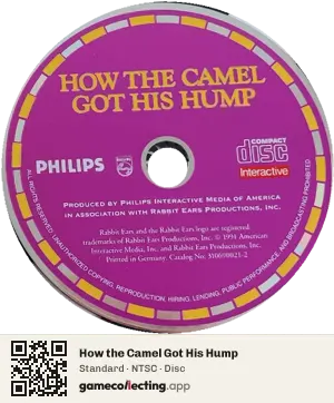 How the Camel Got His Hump Philips CD-i, NTSC disc