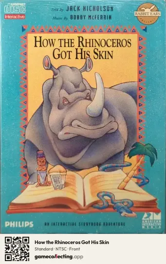 How the Rhinoceros Got His Skin Philips CD-i, NTSC box front
