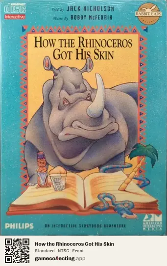 How the Rhinoceros Got His Skin Philips CD-i, NTSC box front