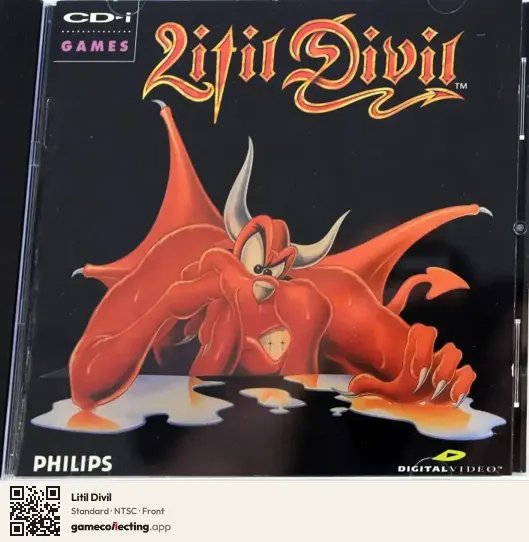 Litil Divil Philips CD-i, NTSC box front
