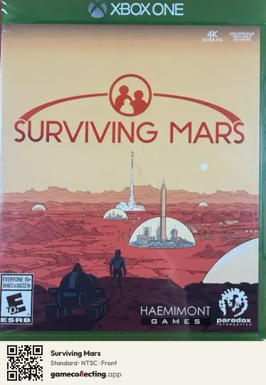 Surviving Mars Xbox One, NTSC box front