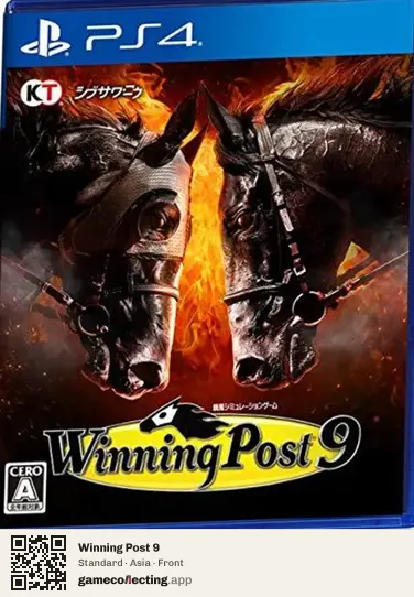 Winning Post 9 PlayStation 4, Asia box front
