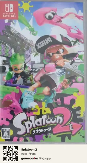 Splatoon 2 Nintendo Switch, Asia box front