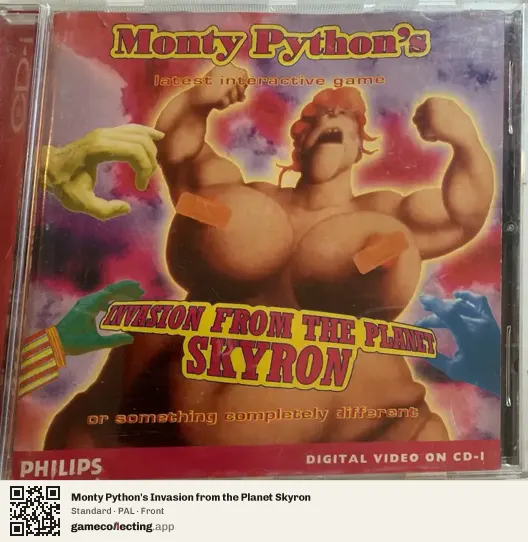 Monty Python's Invasion from the Planet Skyron Philips CD-i, PAL box front