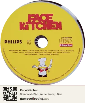 Face Kitchen Philips CD-i, PAL disc
