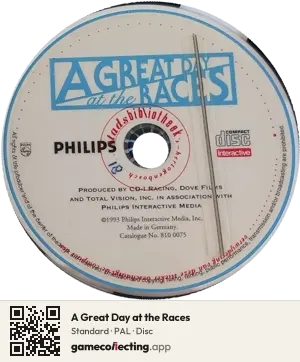 A Great Day at the Races Philips CD-i, PAL disc