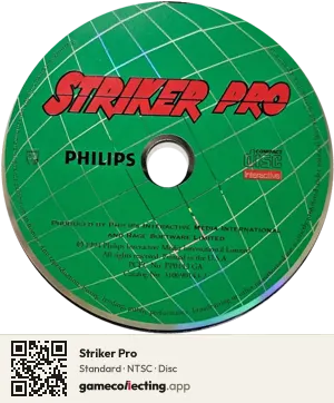 Striker Pro Philips CD-i, NTSC disc