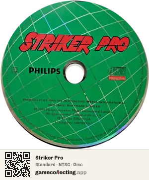 Striker Pro Philips CD-i, NTSC disc