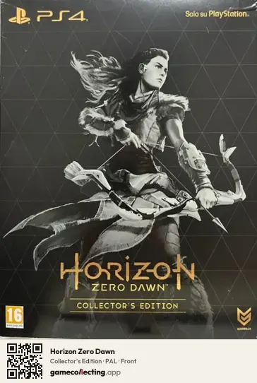 Horizon Zero Dawn PlayStation 4, PAL box front