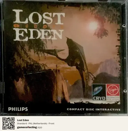 Lost Eden Philips CD-i, Netherlands box front