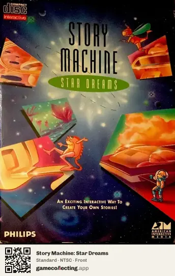 Story Machine: Star Dreams Philips CD-i, NTSC box front