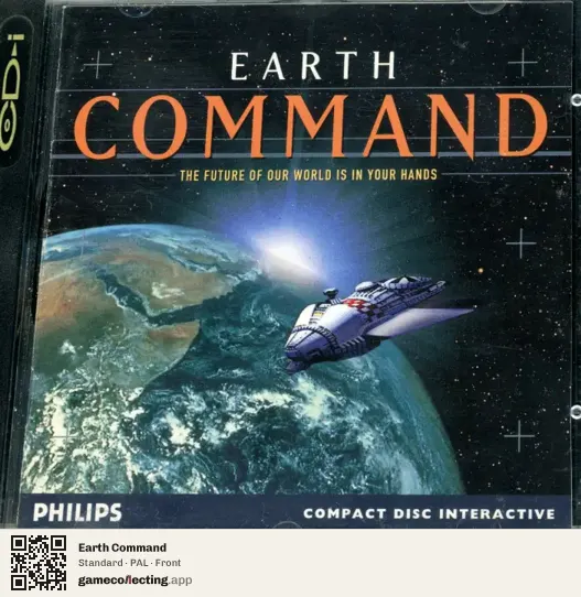 Earth Command Philips CD-i, PAL box front